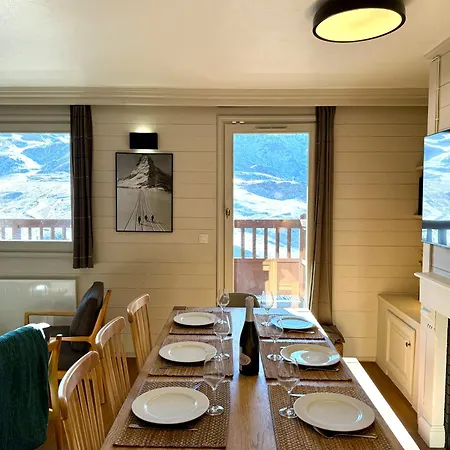 6 8 Personnes, Balcon Vue Montagne, Aux Pieds * Val Thorens