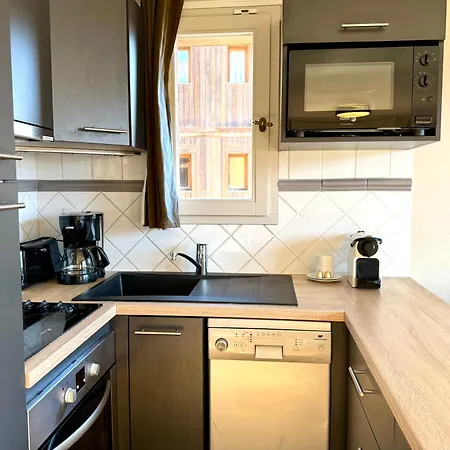 Appartement 6 Personnes, Balcon, Piscine, Aux Pieds Val Thorens