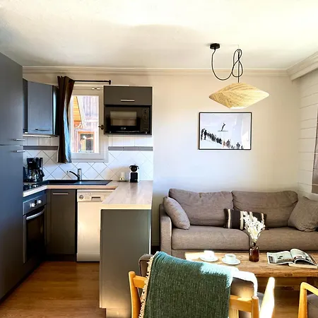 Apartament 6 8 Personnes, Balcon Vue Montagne, Aux Pieds *