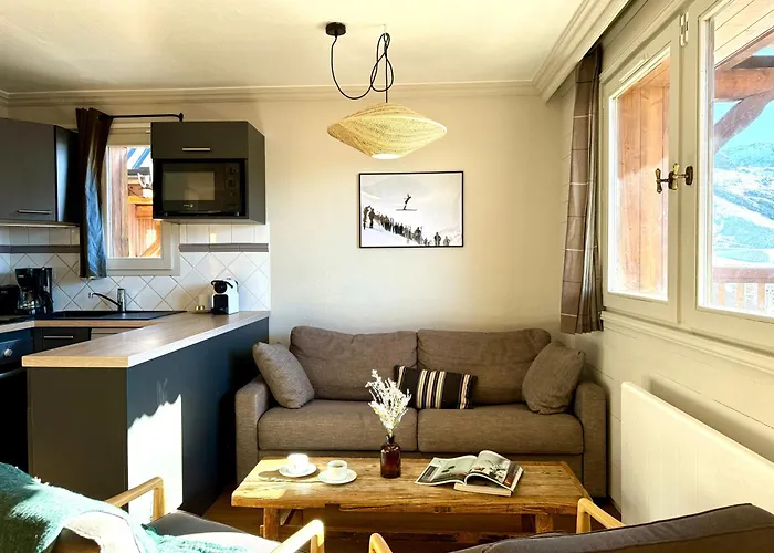 6 Personnes, Balcon, Piscine, Aux Pieds Val Thorens