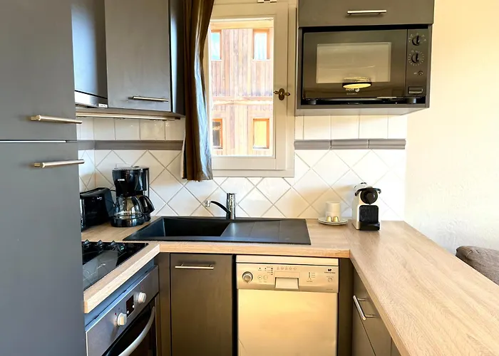 Apartman 6 Personnes, Balcon, Piscine, Aux Pieds Val Thorens