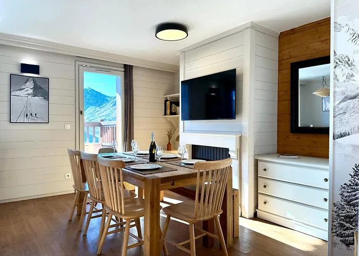 Appartement 6 Personnes, Balcon, Piscine, Aux Pieds Val Thorens